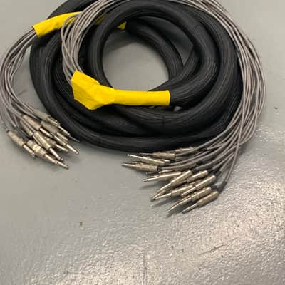 Alpha Wire 16 channel + 2 snake 1775C 20' with Switchcraft 1/4" TRS to TRS Mastering Lab spec wire image 1