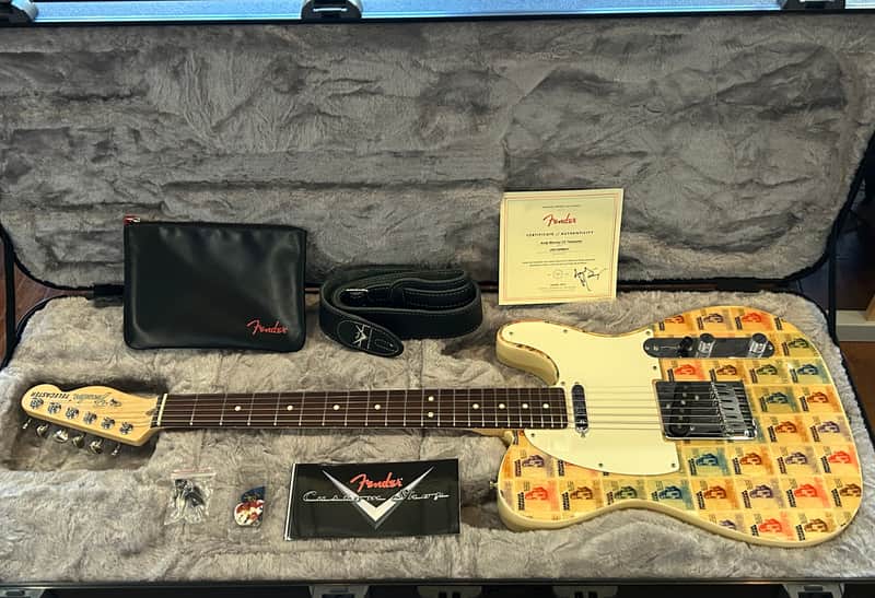 Fender Custom Shop Andy Mooney Telecaster 2025 - World Stamp Somalia/ 8lbs. 8.8oz. #US210096621 image 1