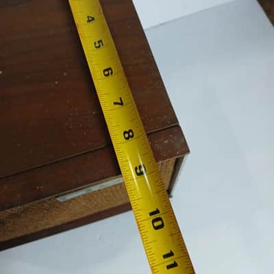 Single Rare Vintage Arvin Powered Speaker Wood MCM Audio Speaker Box READ image 11