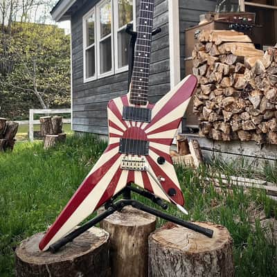 1980's Tokai Explorer FSD-70 Rising Sun Custom Paint #2 - JAPAN MIJ image 1