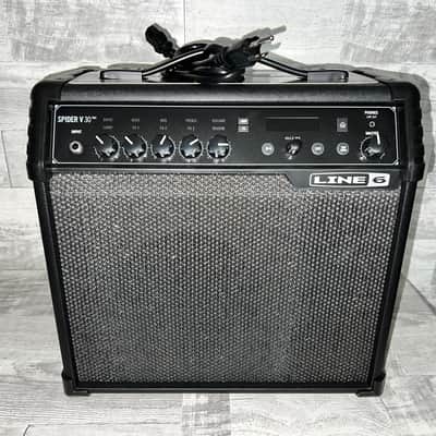Line 6 Spider V 30 MkII 30-Watt 1x8" Digital Modeling Guitar Combo 2019 - 2021 - Black image 1