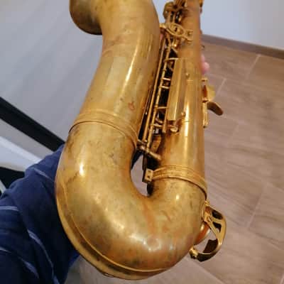 Cannonball Big Bell stone Series Premium mad meg tenor saxophone nacked brass, killer sound ready to play. image 13