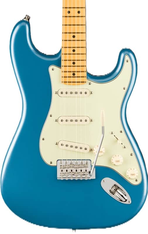 Fender American Professional Classic Stratocaster Electric Guitar - Faded Lake Placid Blue image 1