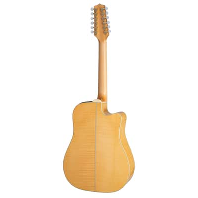 Takamine GD74CE-12ULH Left-Handed 12-String A/E Guitar w/Gig Bag - B-Stock image 8