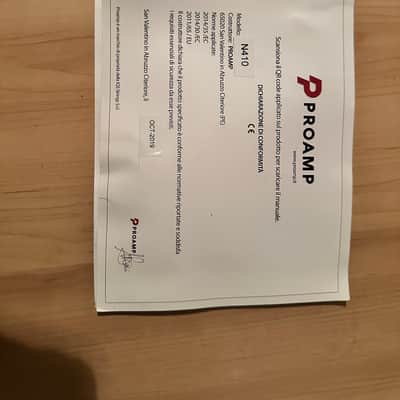 Proamp n410 Proamp n410 2020 - Bianco image 8