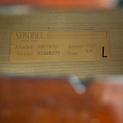 STROBEL MC-300 Cello Outfit (4/4) 2023 w/Hard Case & Bow image 9