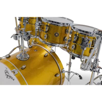 Gretsch CM2-E627 Catalina Maple Set Lemon Sparkle - Drum Shell Set image 6