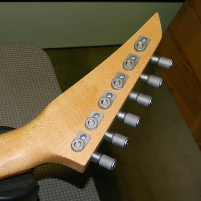 Jackson USA Custom Shop "Vinnie Vincent Style" 4 Winged King Flying V Natural image 15