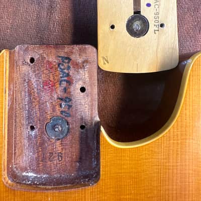 Rare 1991 Fender PBAC-100 FL - 7lbs 10 oz's! Fretless Electric Acoustic Bass - Nitro Vintage Lacquer - Made in Japan (Fuji-Gen) image 16