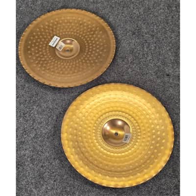 Used Zildjian Pitch Black Hi Hat Cymbals 15" - Good image 4