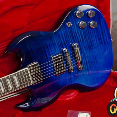 Gibson SG Standard HP-II 2018 Cobalt Fade -VIDEO- image 2