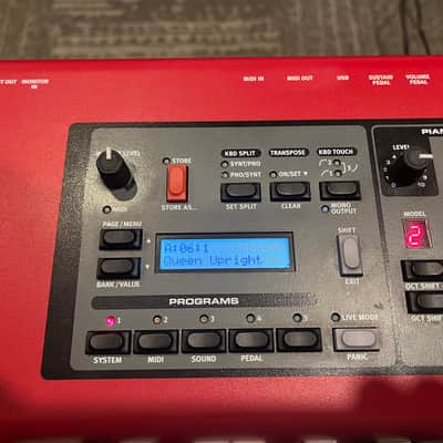 Nord Piano 2 HA88 Hammer Action 88-Key Digital Piano 2012 - 2016 - Red image 3