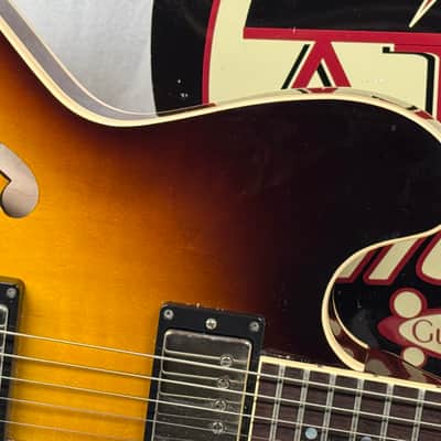 Heritage H-535 h535 Semi-Hollowbody Guitar with Case 2021 - Original Sunburst image 3