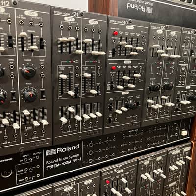 Roland System 100m 4 Cabinet System w/ Rare Modules & Extras - Pro Serviced image 4