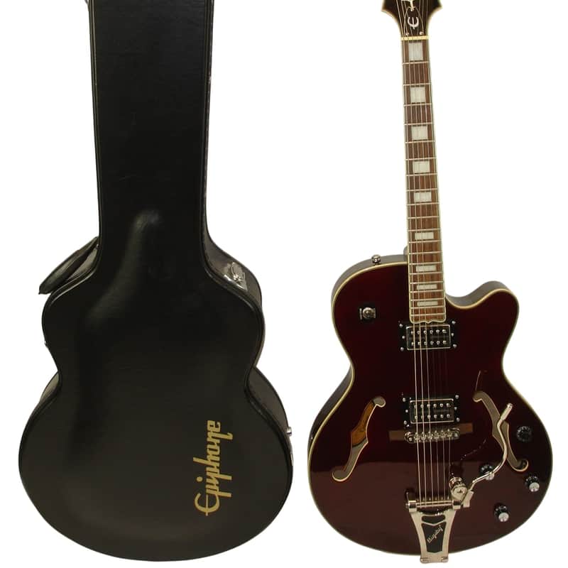 2010 Epiphone Emperor Swingster Wine Red