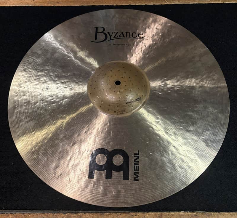 Meinl Used 21 in. Byzance Polyphonic Ride Cymbal 2325g image 1