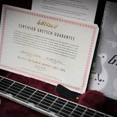 2018 Gretsch G6134T Penguin Limited Edition Casino Gold image 10