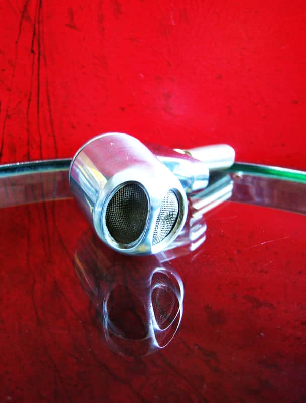 Vintage 1950's Electro Voice 638 omni-directional dynamic microphone harp w XLR adapter 641 605 606 636 # 3 image 1