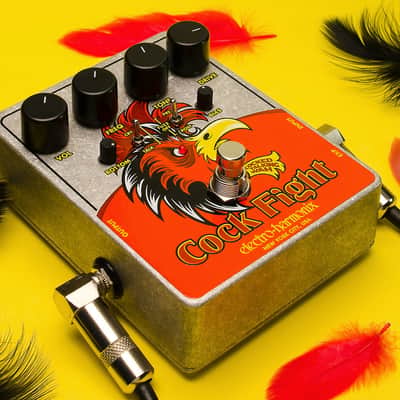 Electro-Harmonix Cock Fight Cocked Talking Wah and Fuzz Pedal image 1