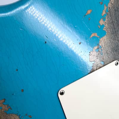 2020 Fender Custom Shop ’56 Heavy Relic Stratocaster – Taos Turquoise image 15