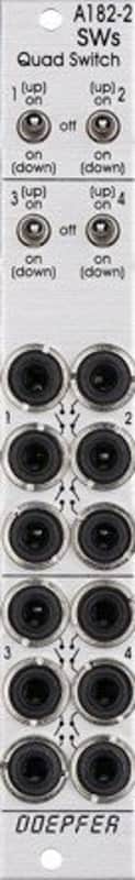 DOEPFER A-182-2 QUAD PASSIVE SWITCH : BRAND NEW :  [DETROIT MODULAR] image 1