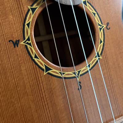 2013 Rick Turner Compass Rose Tenor Ukulele #359 – Cedar / Indian Rosewood – Gig Bag image 5