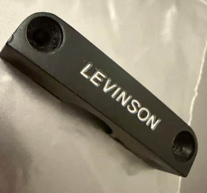 Blade Levinson E-Z Access truss rod cover 90s-2000s - Black image 1