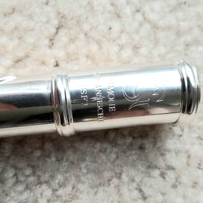 New premium flute from Simone Ginanneschi, flute maker in Italy. Open holes, pointed keys, split E. image 8