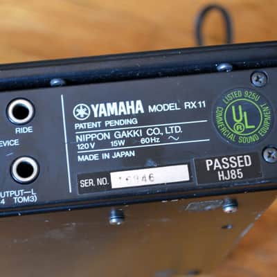 Vintage Yamaha RX11 Drum Machine image 7