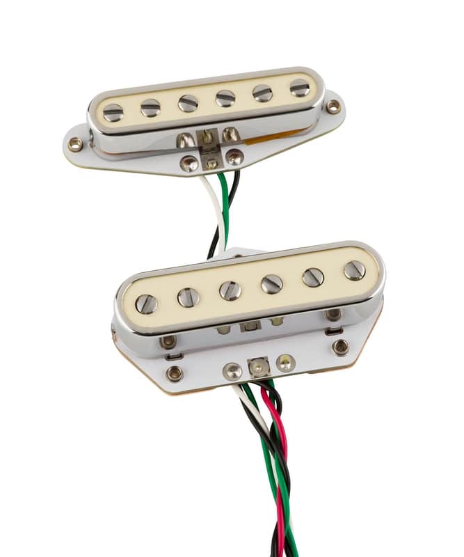 Fender Cobalt Chrome Telecaster Pickup Set (Set of 2) image 1