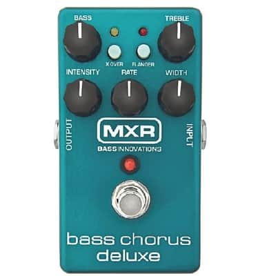 MXR BASS CHORUS DELUXE PEDAL Bucket-Brigade Technology M83  ( FENDER TWEED 10FT & 2 PATCH CABLES ) image 2