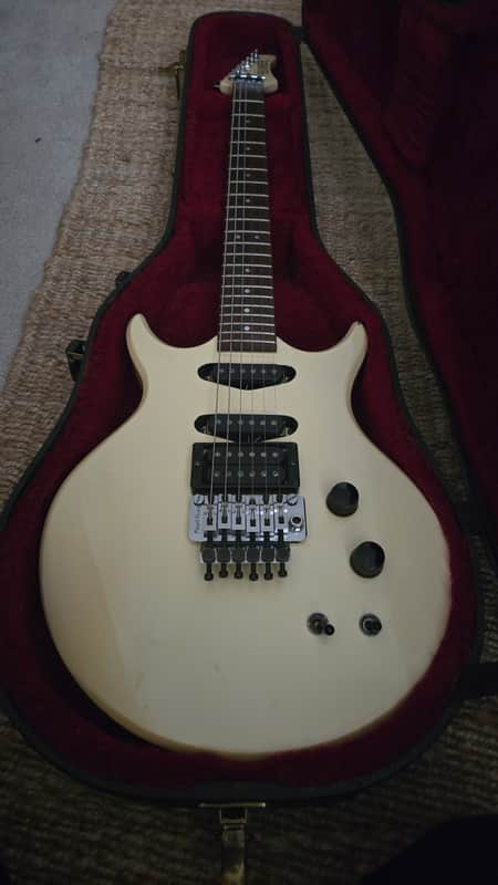 Hamer SS1 (Steve Stevens Signature) 1985 - White image 1