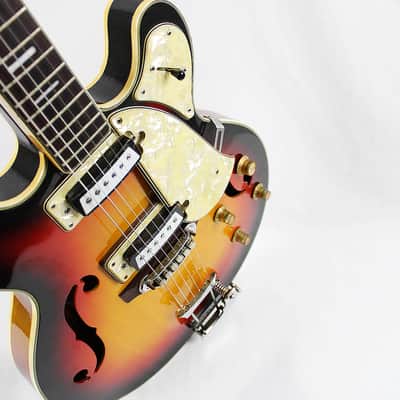 1960's Aria Diamond ES-1202 - Sunburst image 8