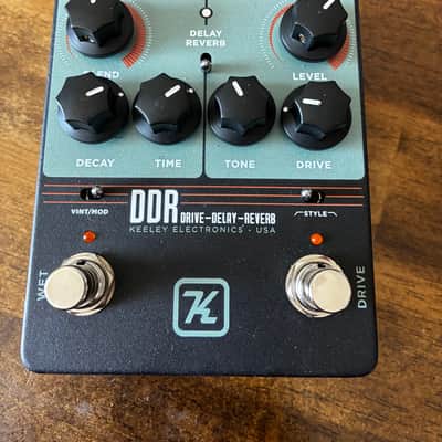 Keeley DDR Drive Delay Reverb 2019 - Present - Black image 1