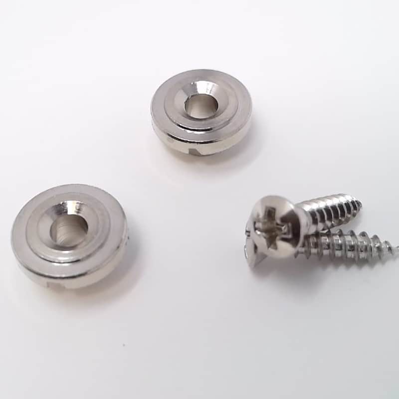 True Custom Shop®Nickel Round Vintage 50's String Retainer for Fender Stratocaster and Telecaster image 1
