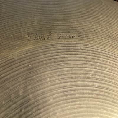 Sabian - 21" AA Dry Ride Cymbal 3162g 1980's image 4