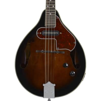 Ibanez M510E 8-String Electric Mandolin, Right-Handed, Dark Violin Sunburst Finish, Onboard Pickup image 10