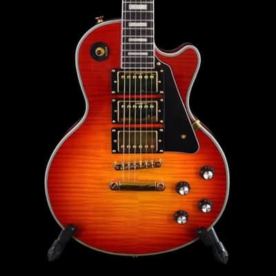 Brandon’s Custom Shop Single Cut 3 Pickup - Cherry Sunburst image 1