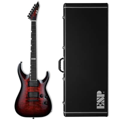 ESP E-II Horizon NT-II See Thru Black Cherry Sunburst Electric Guitar + Hard Case B-Stock Japan image 1
