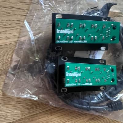 Intellijel Octalink 1U black Mork panels Case Link Interface Eurorack w/ premium cable image 6