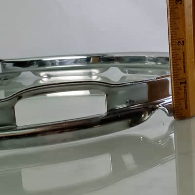 Ludwig 14"Resonant COB Super-Sensitive Rim/Hoop Triple-Flange Snare Drum BRASS image 8