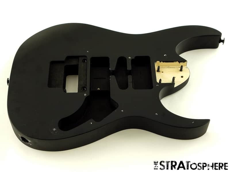 Ibanez GRGR330EX BODY GIO Series Poplar Guitar Parts Black Flat image 1