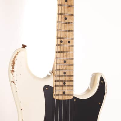 Fender Custom Shop 1969 Stratocaster Heavy Relic Frost White Masterbuilt Todd Krause image 7