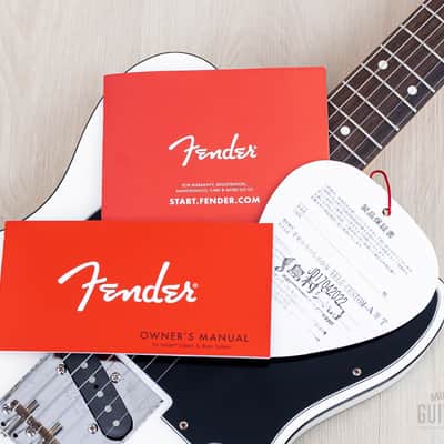 2017 Fender Traditional ‘60s Telecaster Custom FSR Arctic White, Near-Mint w/ Hangtags, Japan MIJ image 16