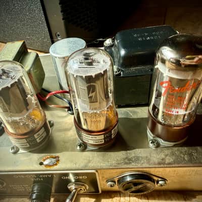 Fender Princeton Amp 1965 - Blackface Pre CBS Mint No Logo (1964/5 transition model) image 13