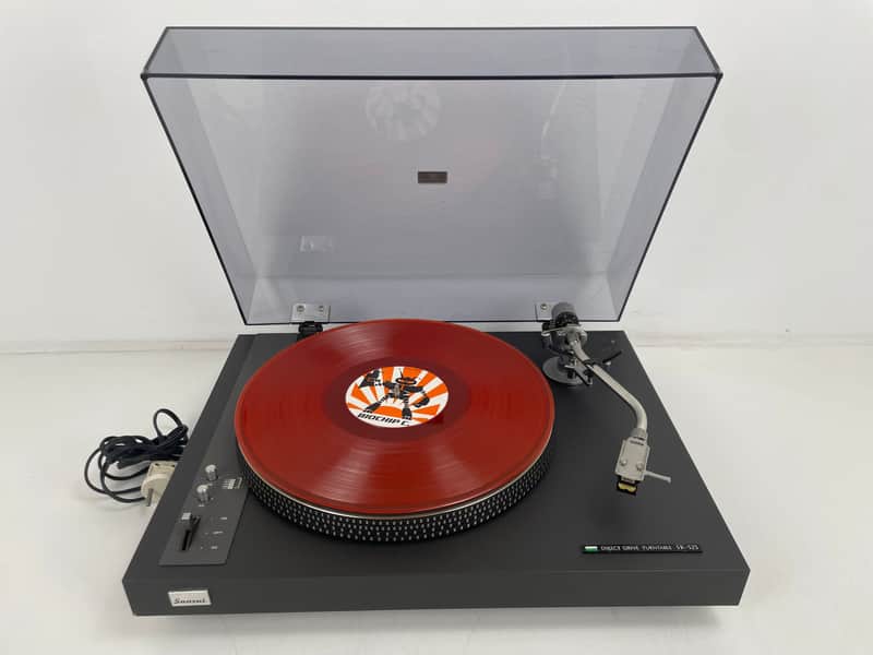 Sansui - SR-525 - Direct Drive Turntable - Shure M95ED Stylus image 1