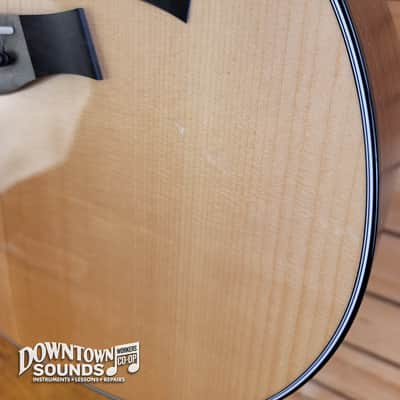 2021 Taylor 314ce Grand Auditorium Acoustic / Electric Guitar with Taylor Hard Case - Natural, 4lbs 11oz image 4