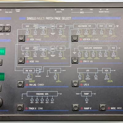 Oberheim Xpander Desktop 6-Voice Synthesizer 1984 - Black image 5