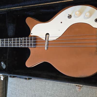 Naturally Relic'd 1959 Danelectro 3412 Short-horn Bass and Hardcase image 21
