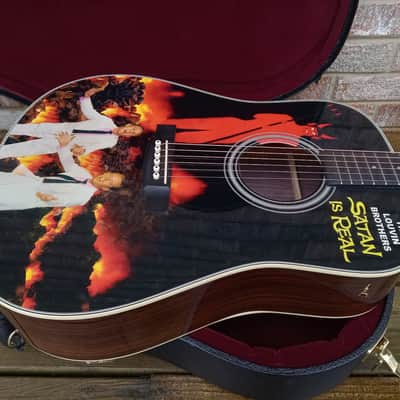 2014 Martin Louvin Brothers "Satan is Real" D-28 Acoustic Guitar w/ Case! #5 of 50, Signed! image 3